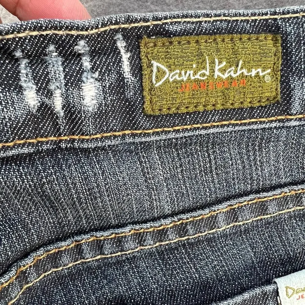 David Kahn Women's Nikki Flare Denim Jeans Size 27 (4) Medium Wash - Picture 11 of 15